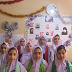 جشن پیروزی انقلاب در دبستان دخترانه ستاره نو دبستان دخترانه منطقه 22 شهرک گلستان